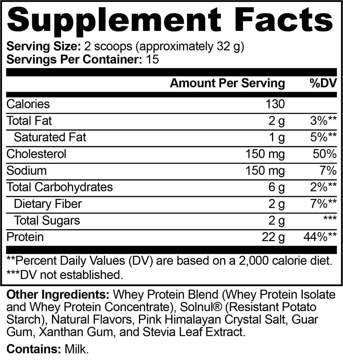 FORGE Whey Protein Blend (Vanilla)