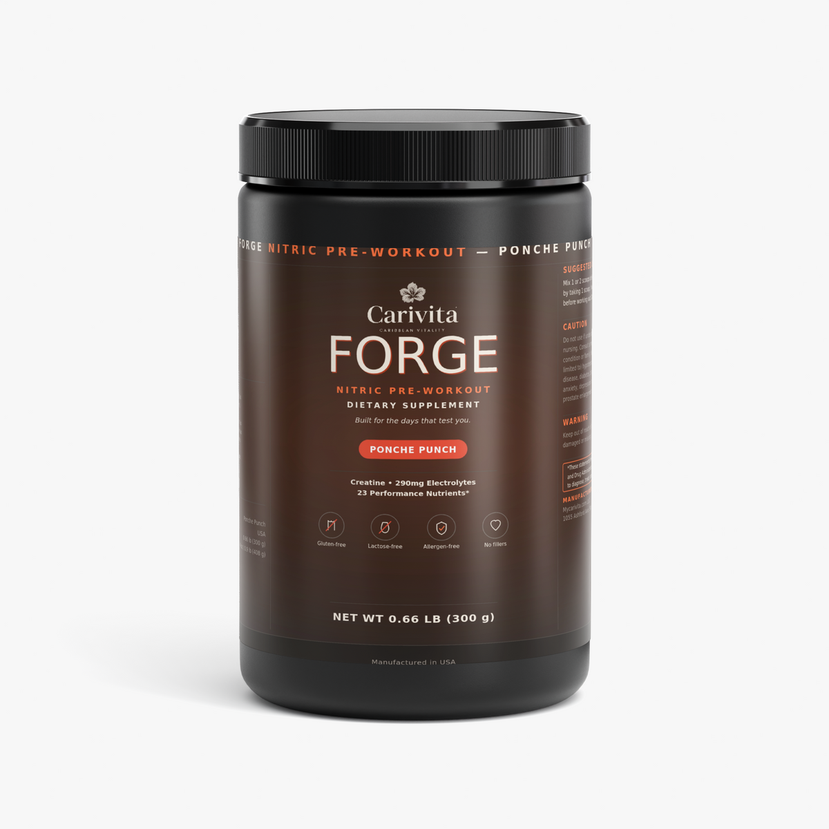 Bundle of 2 - FORGE Nitric Pre-Workout (Fruit Punch)