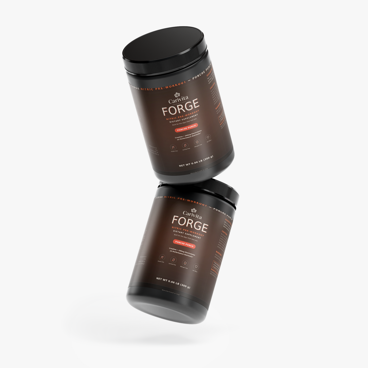 Bundle of 2 - FORGE Nitric Pre-Workout (Fruit Punch)
